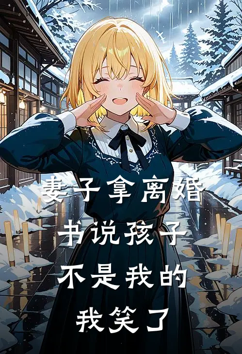 妻子拿离婚书说孩子不是我的，我笑了