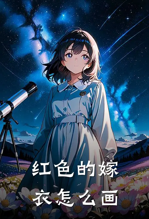 红色的嫁衣怎么画