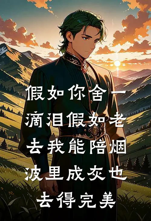 假如你舍一滴泪假如老去我能陪烟波里成灰也去得完美