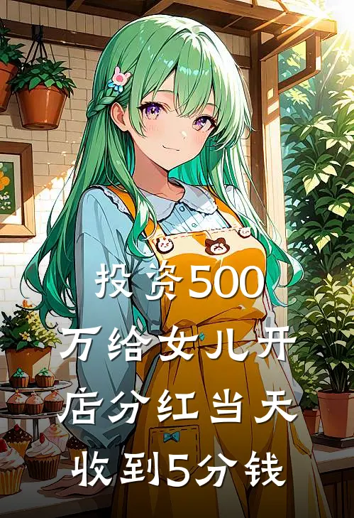 投资500万给女儿开店分红当天收到5分钱