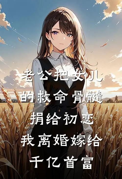 老公把女儿的救命骨髓捐给初恋，我离婚嫁给千亿首富